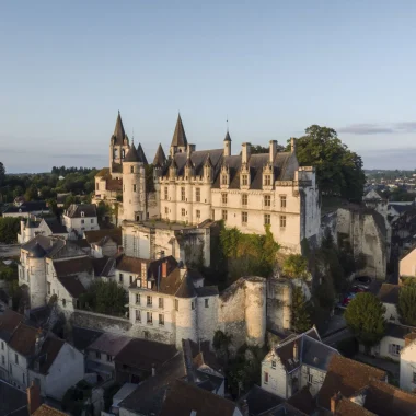 Vue sur la cité royale de Loches