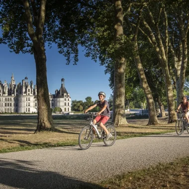 Vélos à Chambord