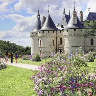 The gardens of the domain of Chaumont-sur-Loire