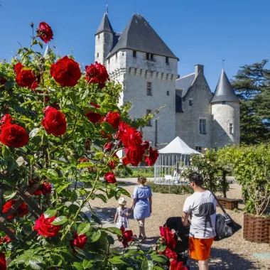 The gardens of the Château of Le Rivau