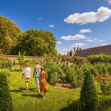 The Park and gardens of the Château of la Bourdaisière