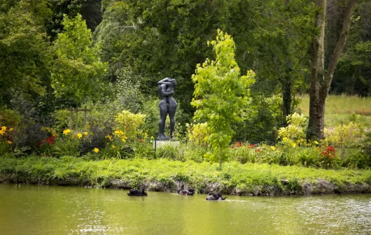 Cheverny Jardin de l'amour sculpture gudmar olovson
